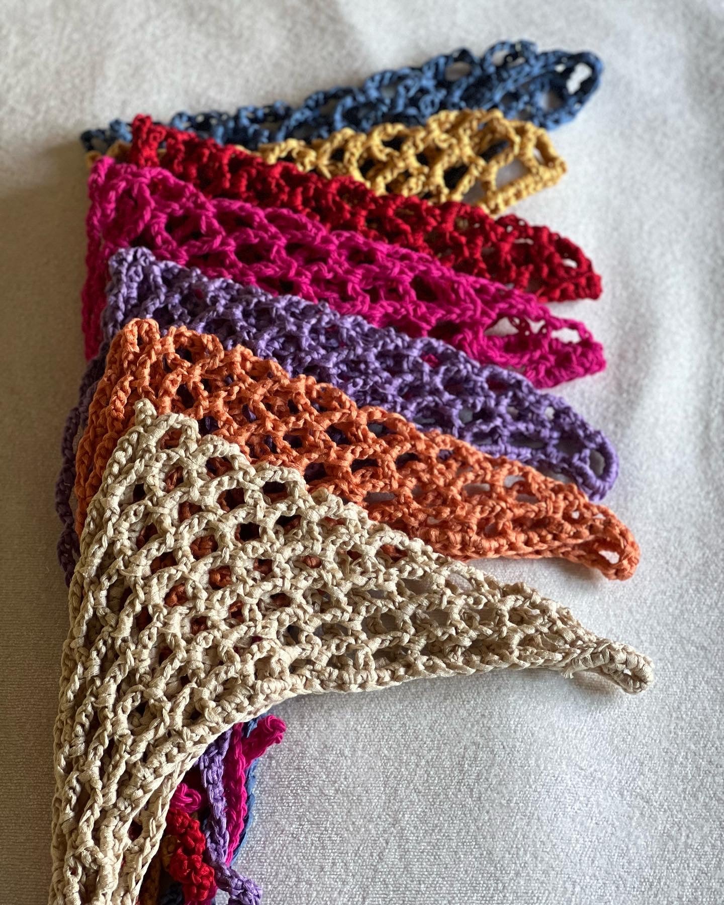 Pañuelo crochet summer